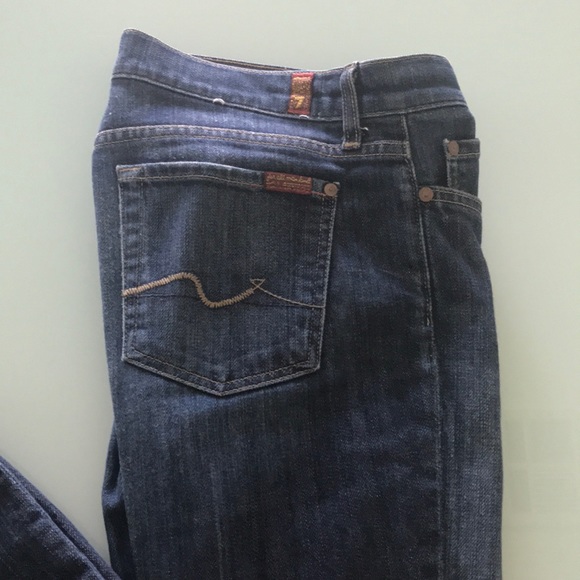 Classic 7 jeans - boot cut style. - Picture 2 of 4